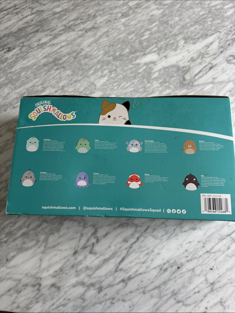 Original Squishmallows box of 8. 5 inch. - Picture 4 of 6